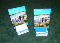 Distributeur imprim� en carton pour STOP PUB ou stickers