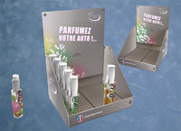 Pr�sentoir PLV en carton