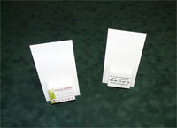 Pr�sentoir carton pour carte de visite