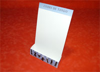 Pr�sentoir pour flyers A4 21x29,7 cm avec impression en totalit�